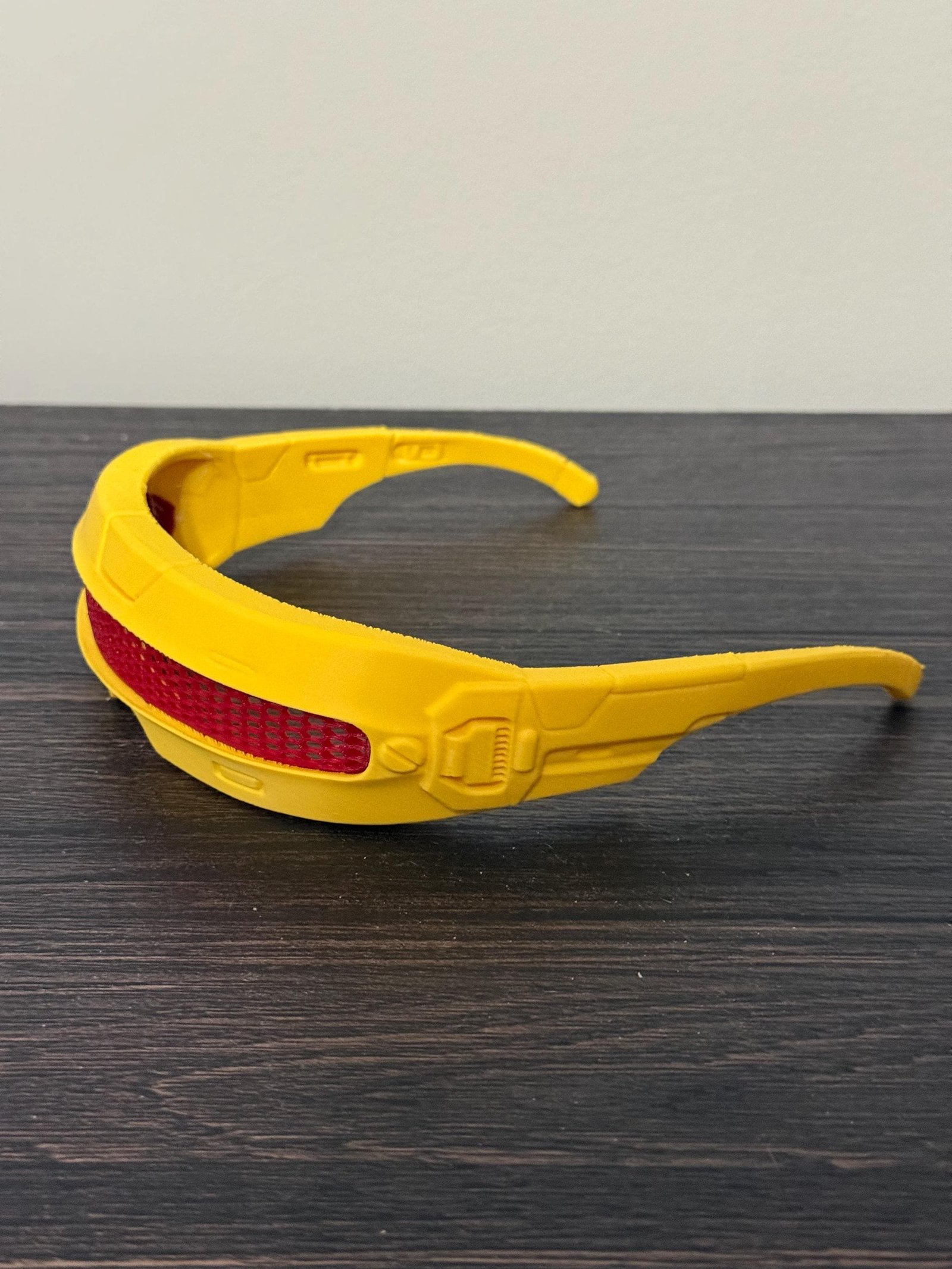 Cyclops Doomsday Visor | Futuristic Sci-Fi Cosplay Prop | Post-Apocalyptic Goggles