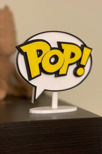 POP! 3D Printed Art / Display Sign / Funko