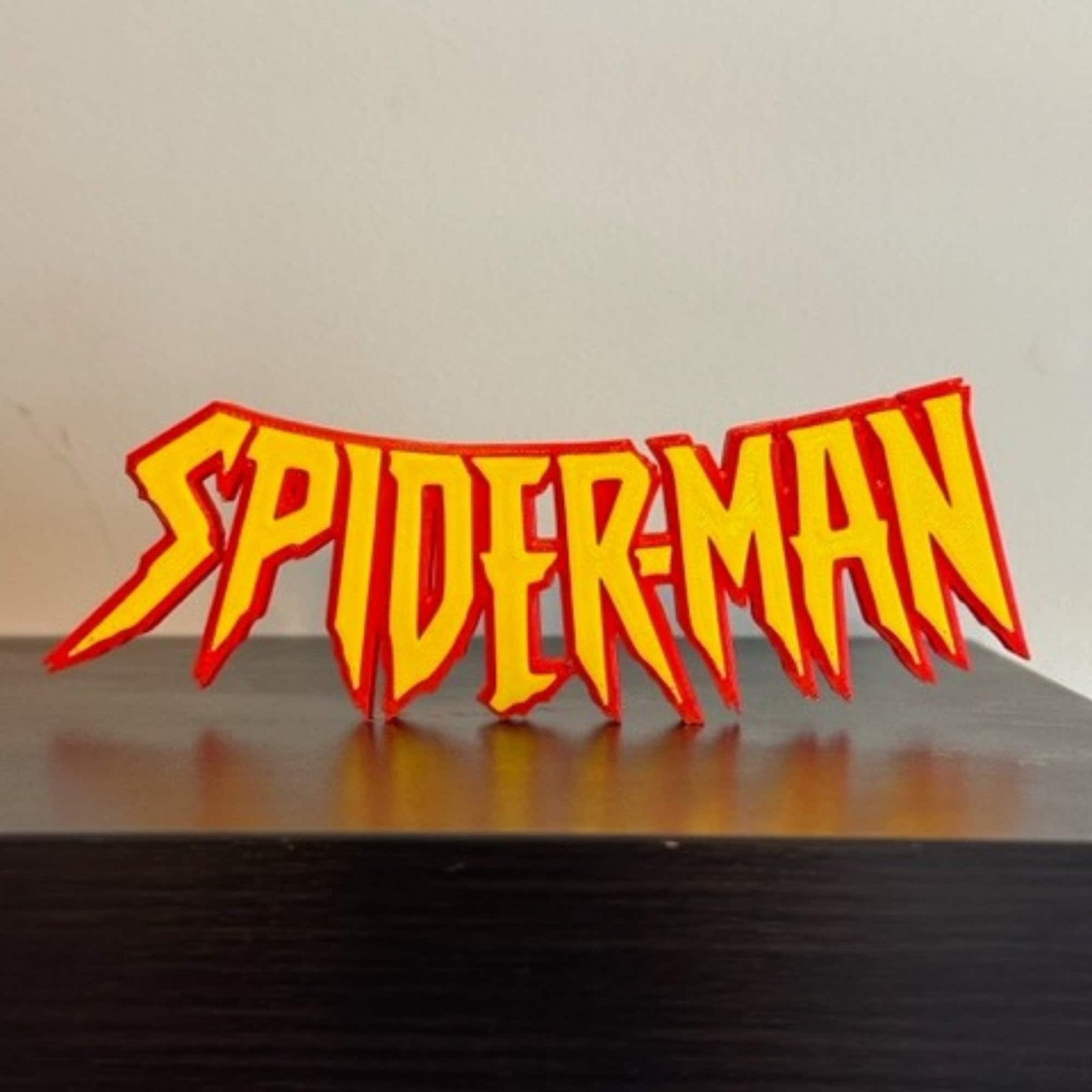 Spiderman 3D Printed Art / Display Sign For Funko POP Collection and More